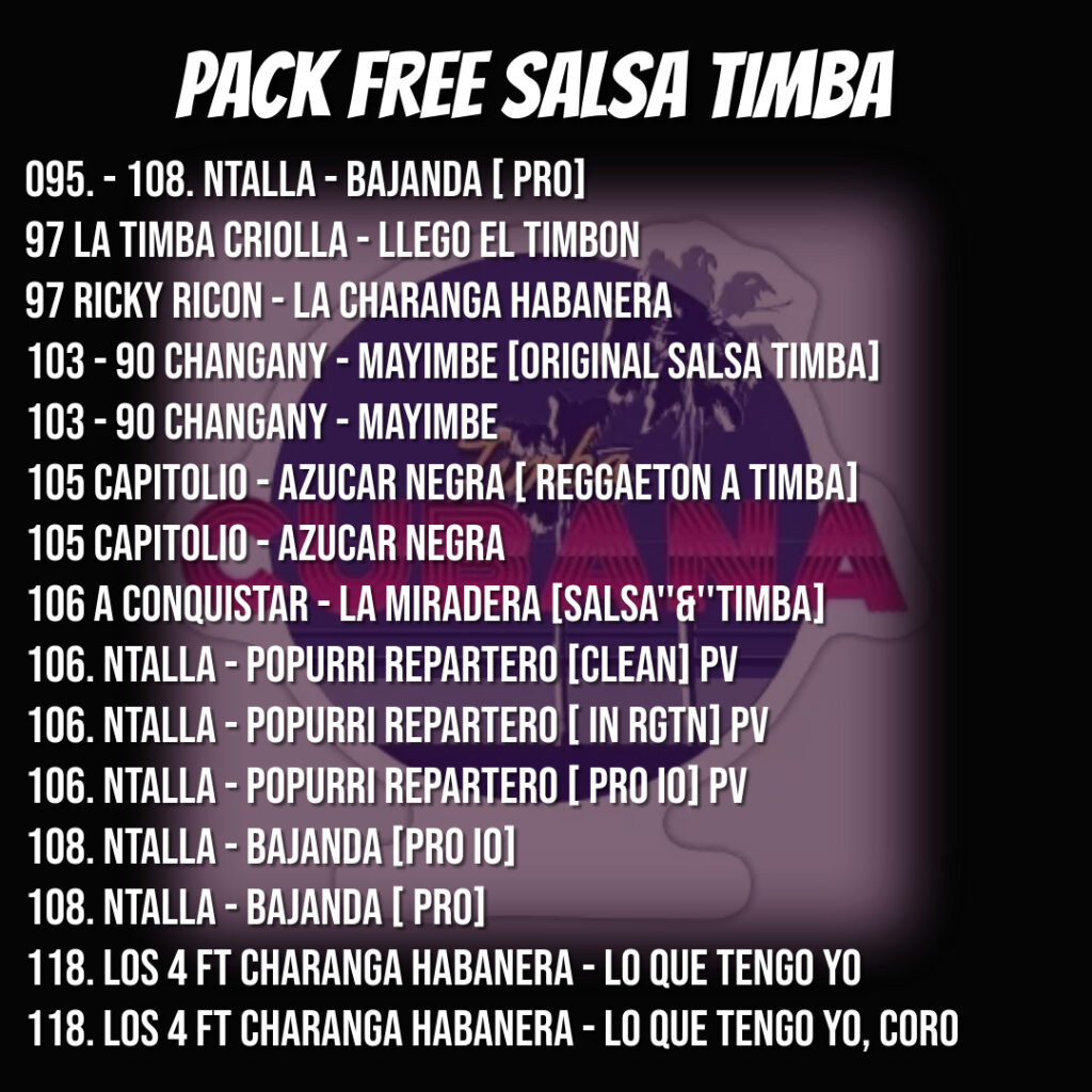 pack timba