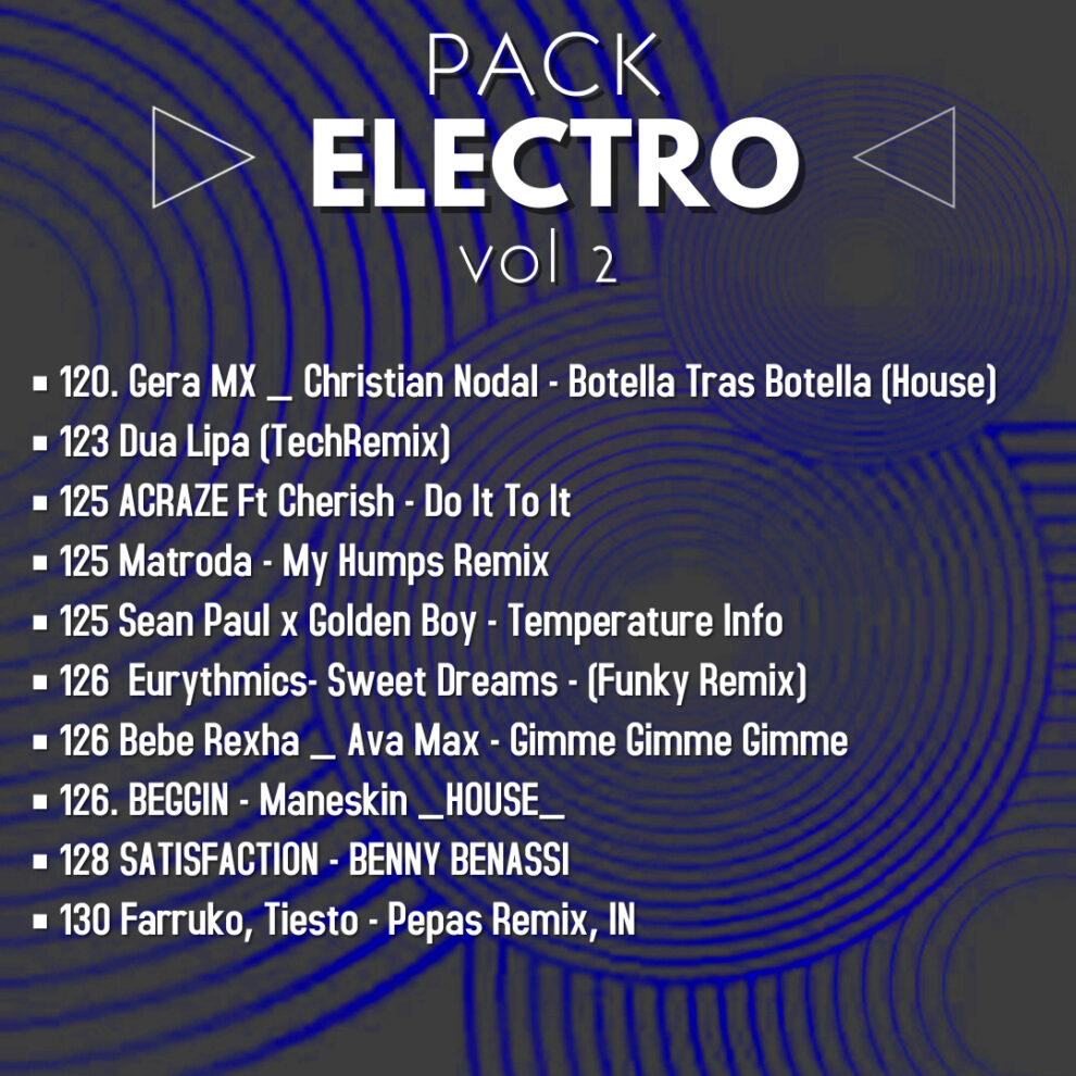 PACK ELECTRO VOL 2